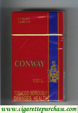 Conway 100s red cigarettes